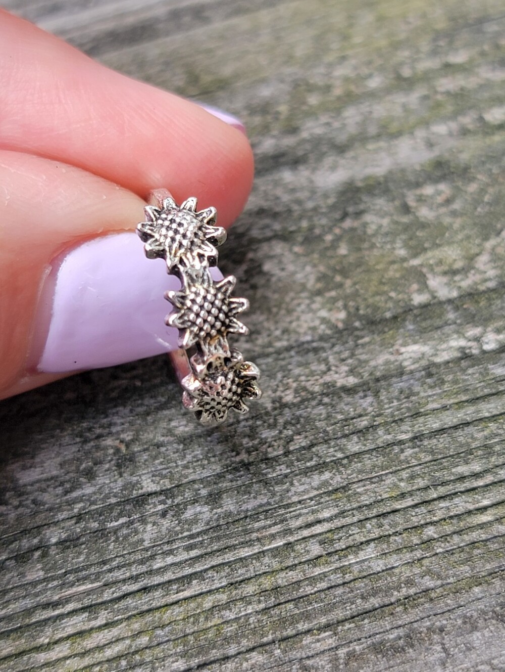 Sunflower Ring Size 5